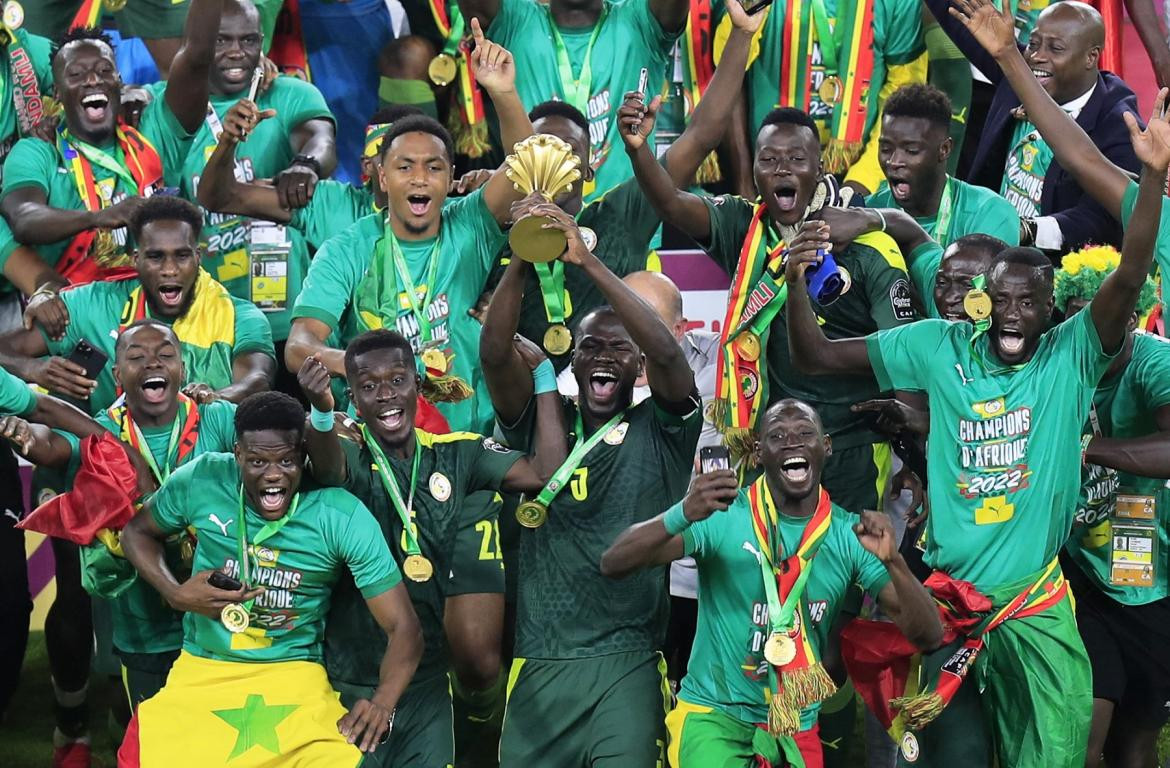 Senegal campeón de la Copa de África. Reuters