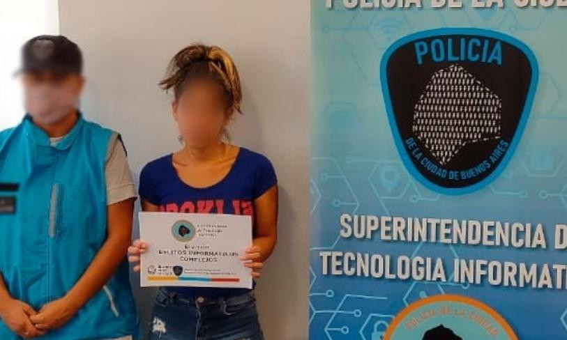 Detención de viuda negra foto NA