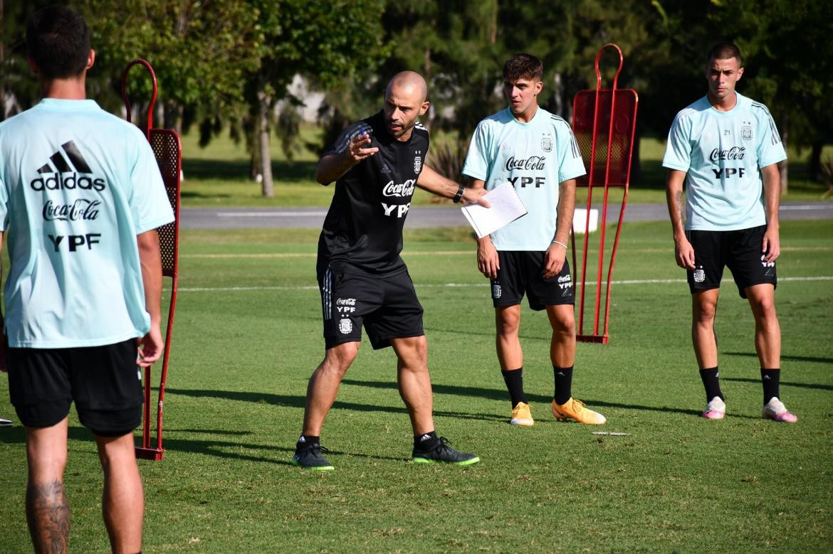 Javier Mascherano, selección argentina sub 20.