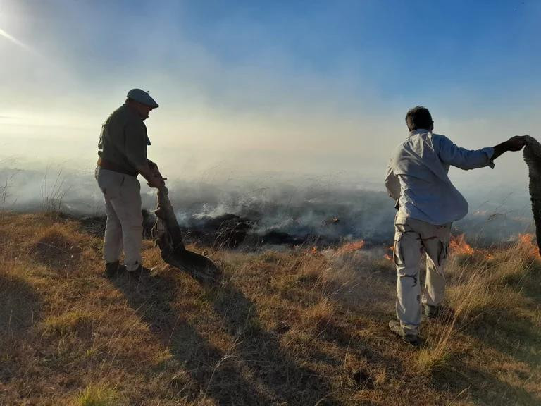 Incendios en Corrientes, foto NA