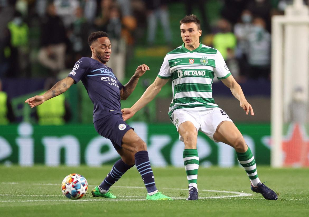 Champions League, Sporting Lisboa vs. Manchester City, REUTERS