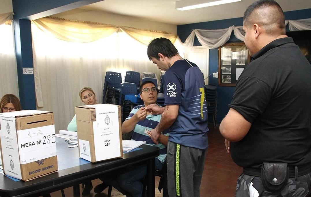 Voto de presos en las elecciones