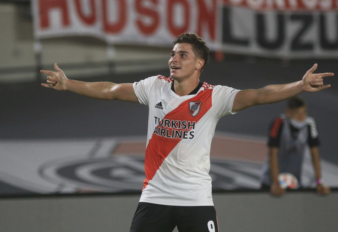 Julián Álvarez, River vs Patronato, foto NA