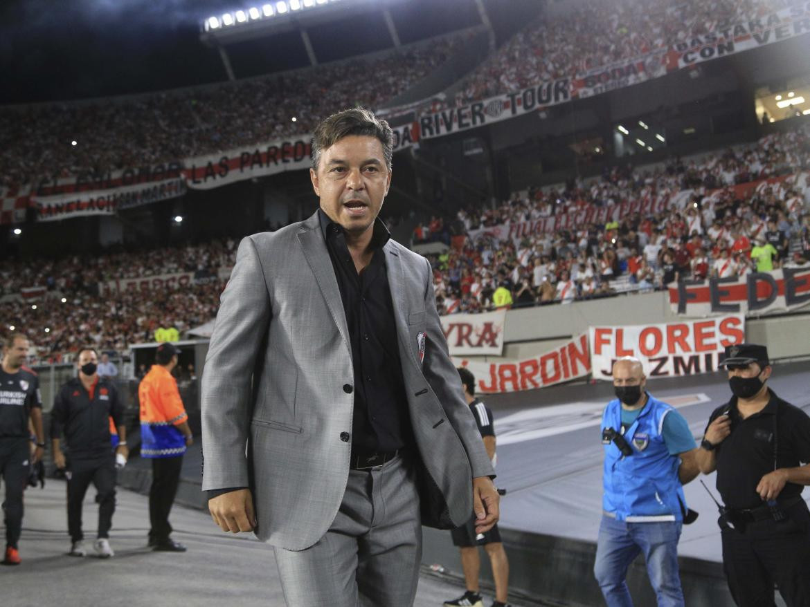 Marcelo Gallardo, técnico de River, NA