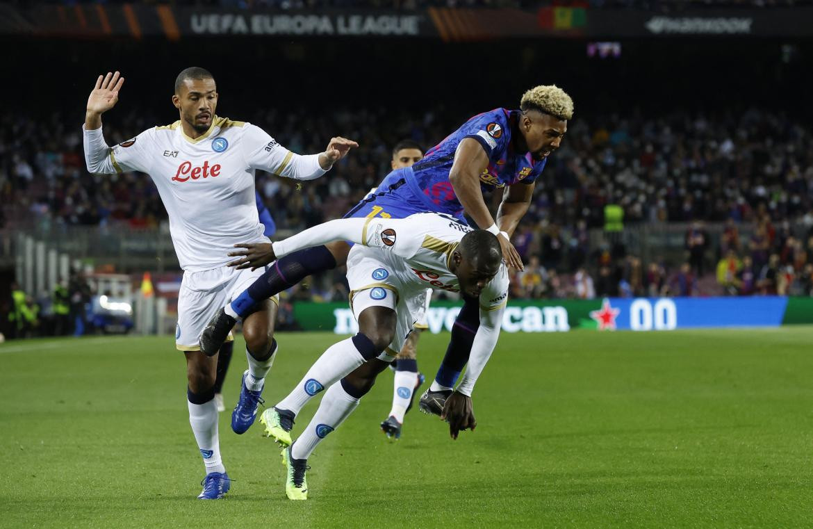 Europa League, Barcelona vs. Napoli, REUTERS