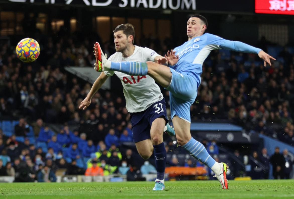 Manchester City vs Tottenham, Reuters