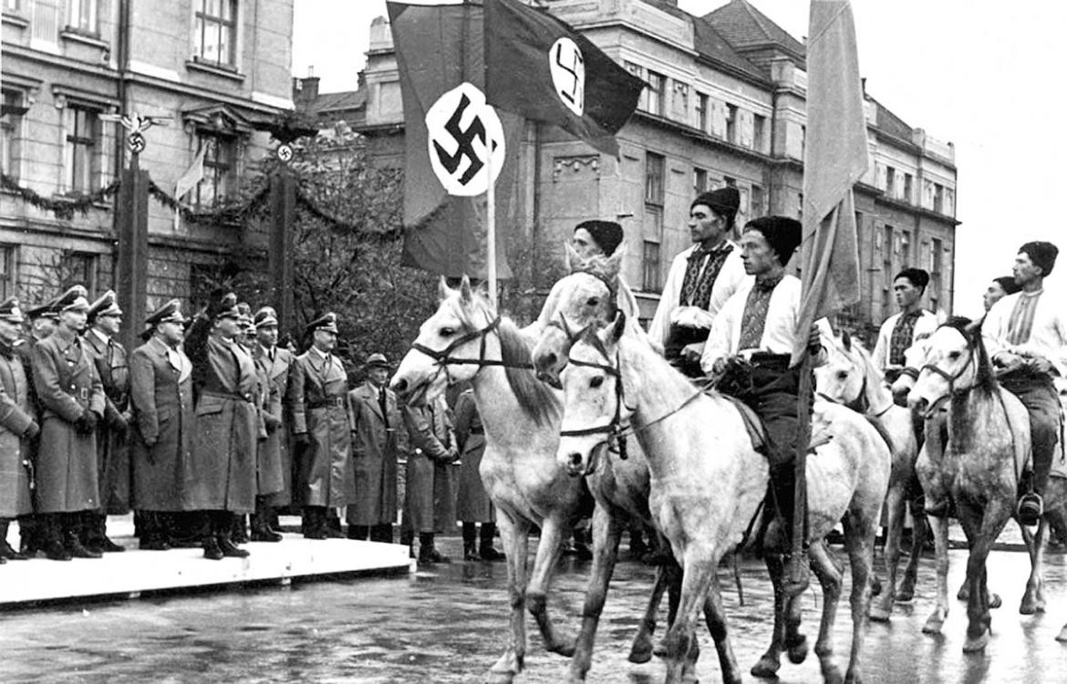 Colaboracionismo de Ucrania con los nazis, foto Kyiv Post