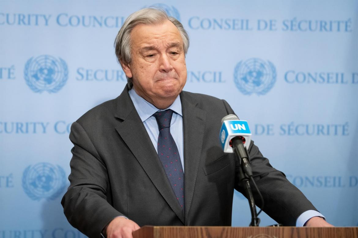 El secretario general de la ONU, António Guterres, EFE