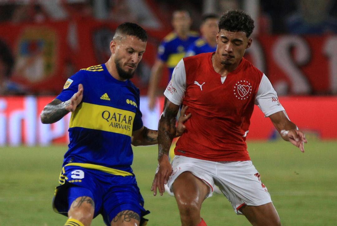 Independiente vs. Boca, fútbol argentino, NA	