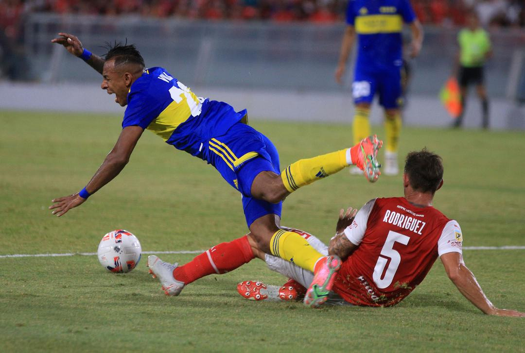 Independiente vs. Boca, fútbol argentino, NA	