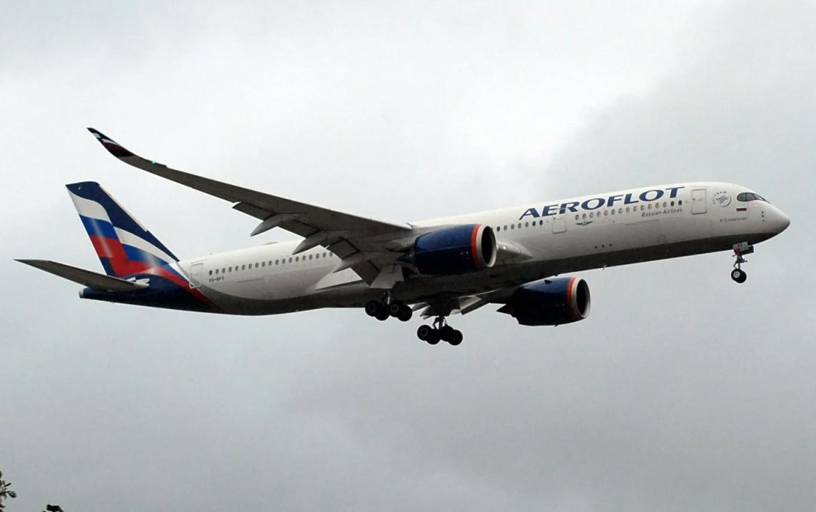 Avión de Aeroflot