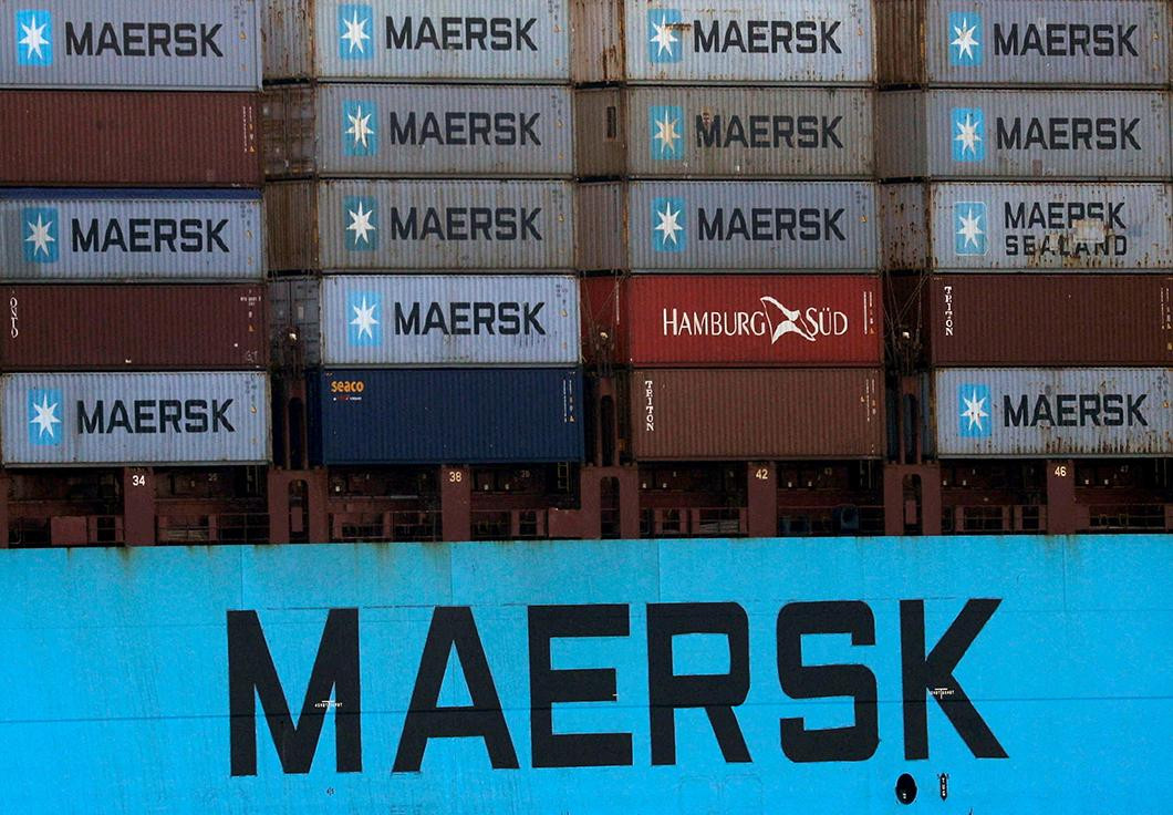 Maersk, transporte, cargas, Reuters