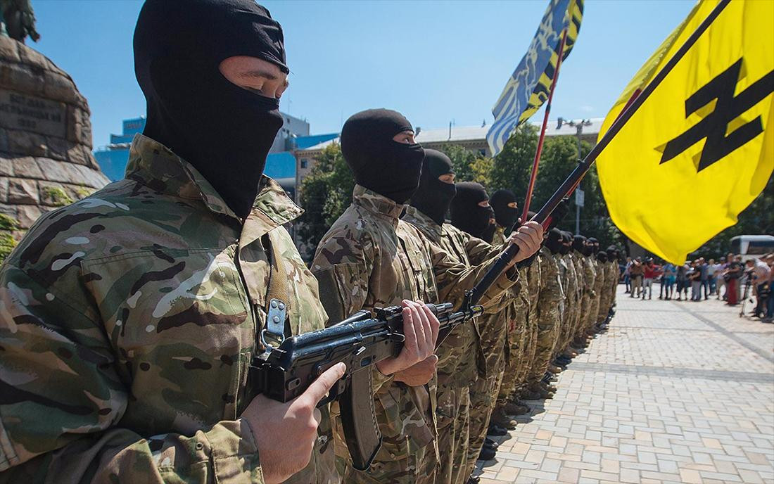 Batallón Azov, grupo neonazi de Ucrania