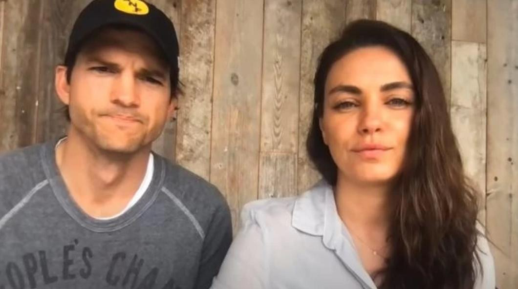 Ashton Kutcher y Mila Kunis