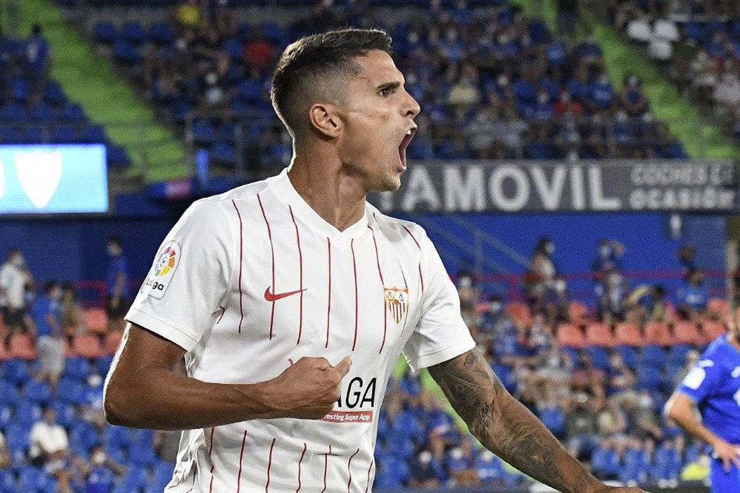 Erik Lamela, Sevilla, fútbol de España, NA