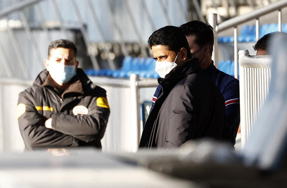 Nasser Al-Khelaïfi, presidente del PSG. Reuters. 