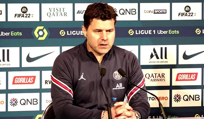 Mauricio Pochettino, DT del PSG, Paris Saint Germain, fútbol francés, Foto captura video Reuters