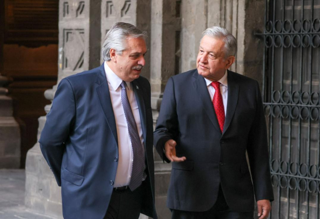 Alberto Fernández, Andrés Manuel López Obrador, NA