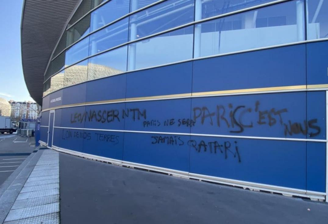 PSG, Paris Saint Germain, estadio vandalizado, NA