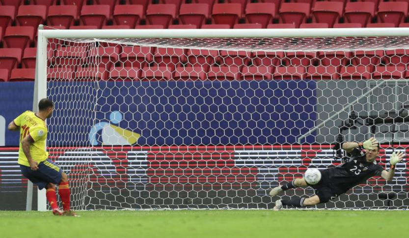 Dibu Martínez, Copa América, foto NA