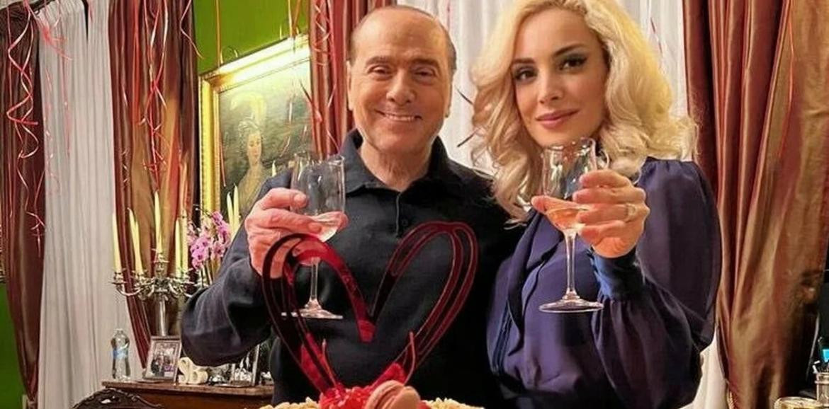 Berlusconi y su nueva esposa, Marta Fascina