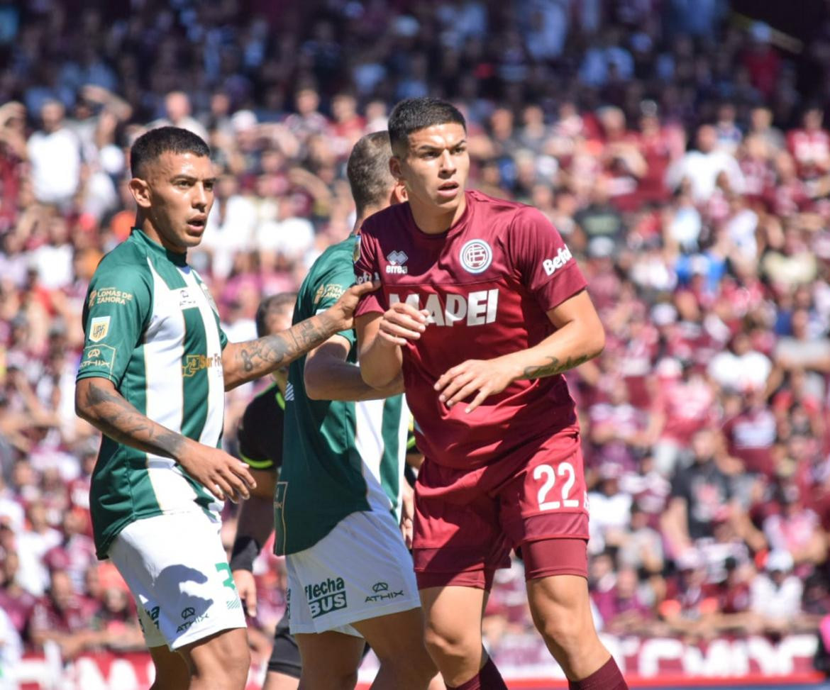 Lanús vs Banfield, foto NA