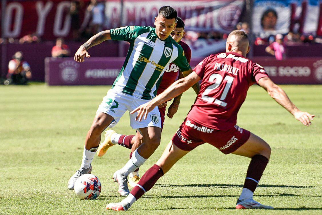 Lanús vs Banfield, foto NA