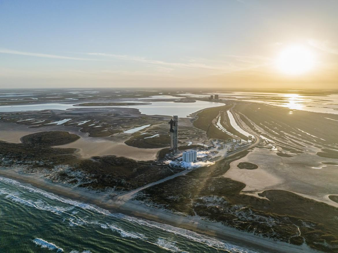 Lanzamiento de SpaceX con los Starlink