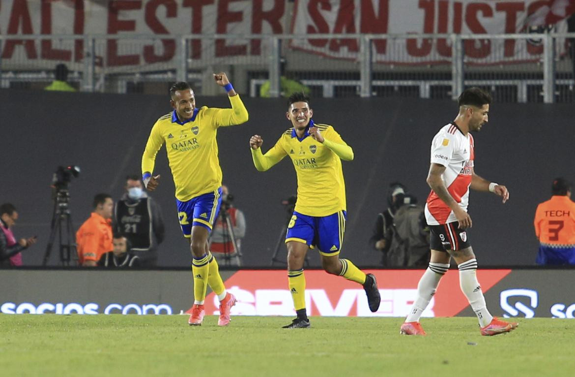 Superclásico River vs. Boca, gol de Villa, NA	