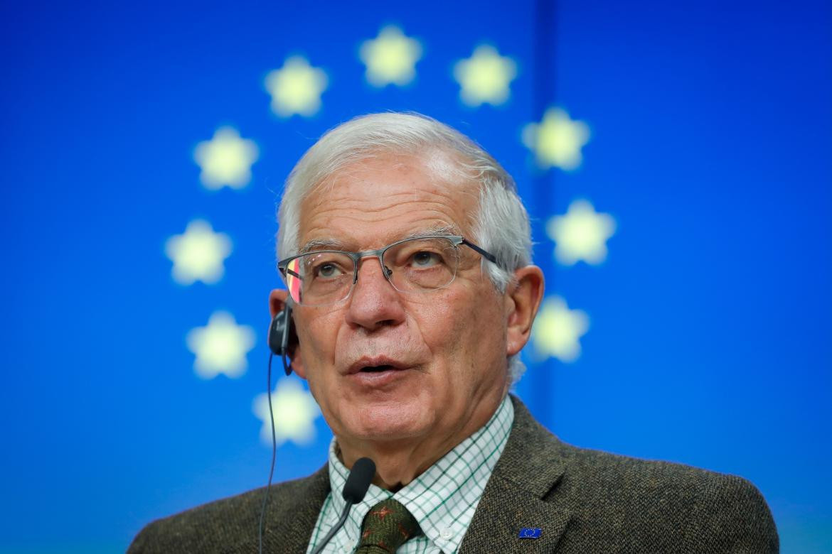 Josep Borrell, alto representante de la Unión para Asuntos Exteriores y Política de Seguridad y vicepresidente de la Comisión Europea