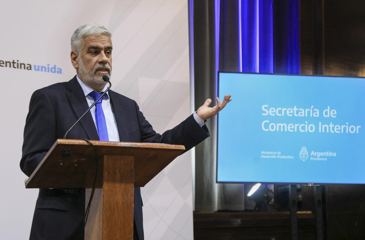 El Secretario de Comercio, Roberto Feletti, Foto NA