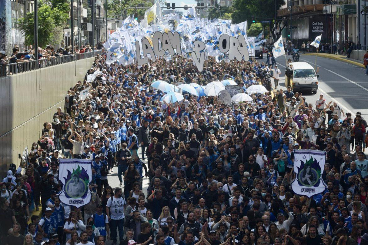 Marcha de La Cámpora en el Día de la Memoria, Verdad y Justicia