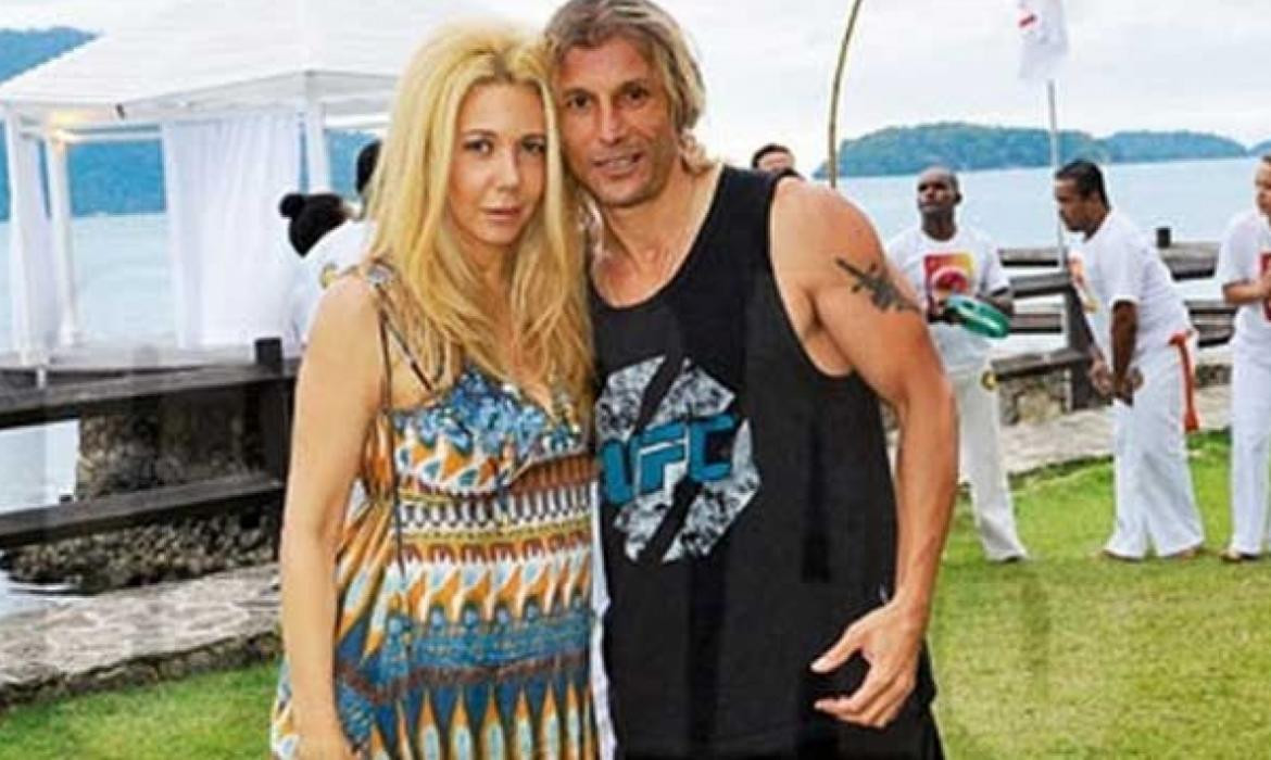 Claudio Caniggia y Mariana Nannis