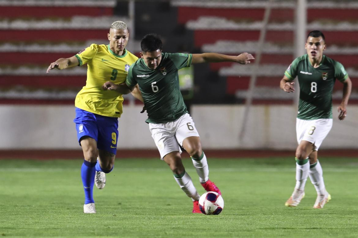 Bolivia vs Brasil, Eliminatorias, foto EFE