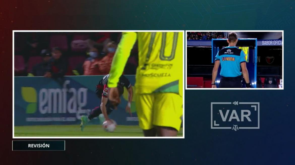 Revisión VAR, Colón vs Aldosivi, NA