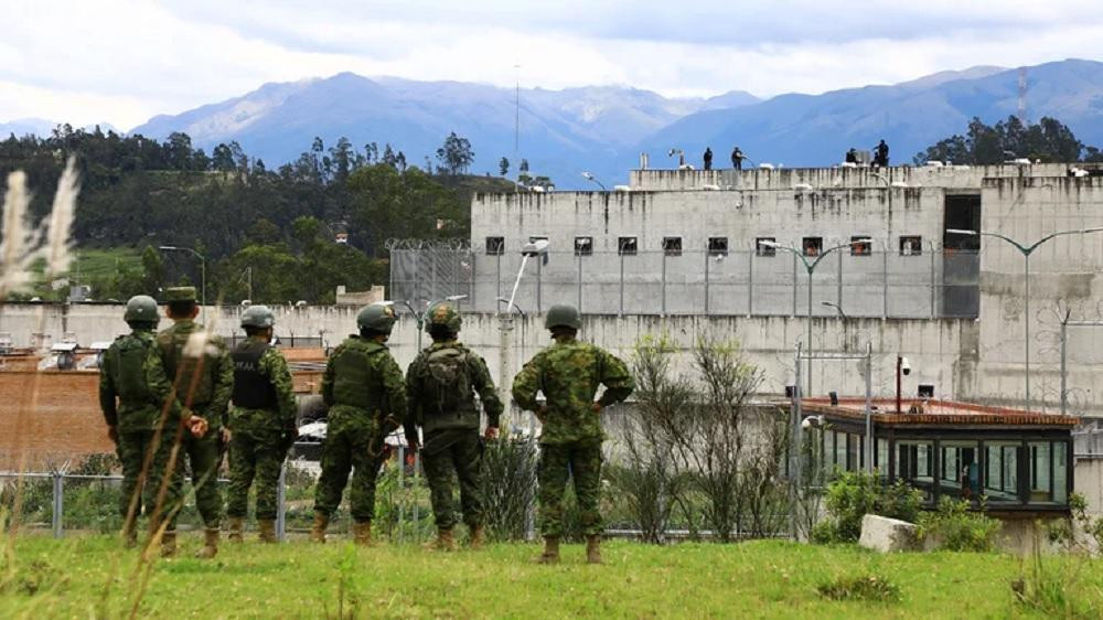 Motín en cárcel ecuatoriana. Foto: gentileza EFE.