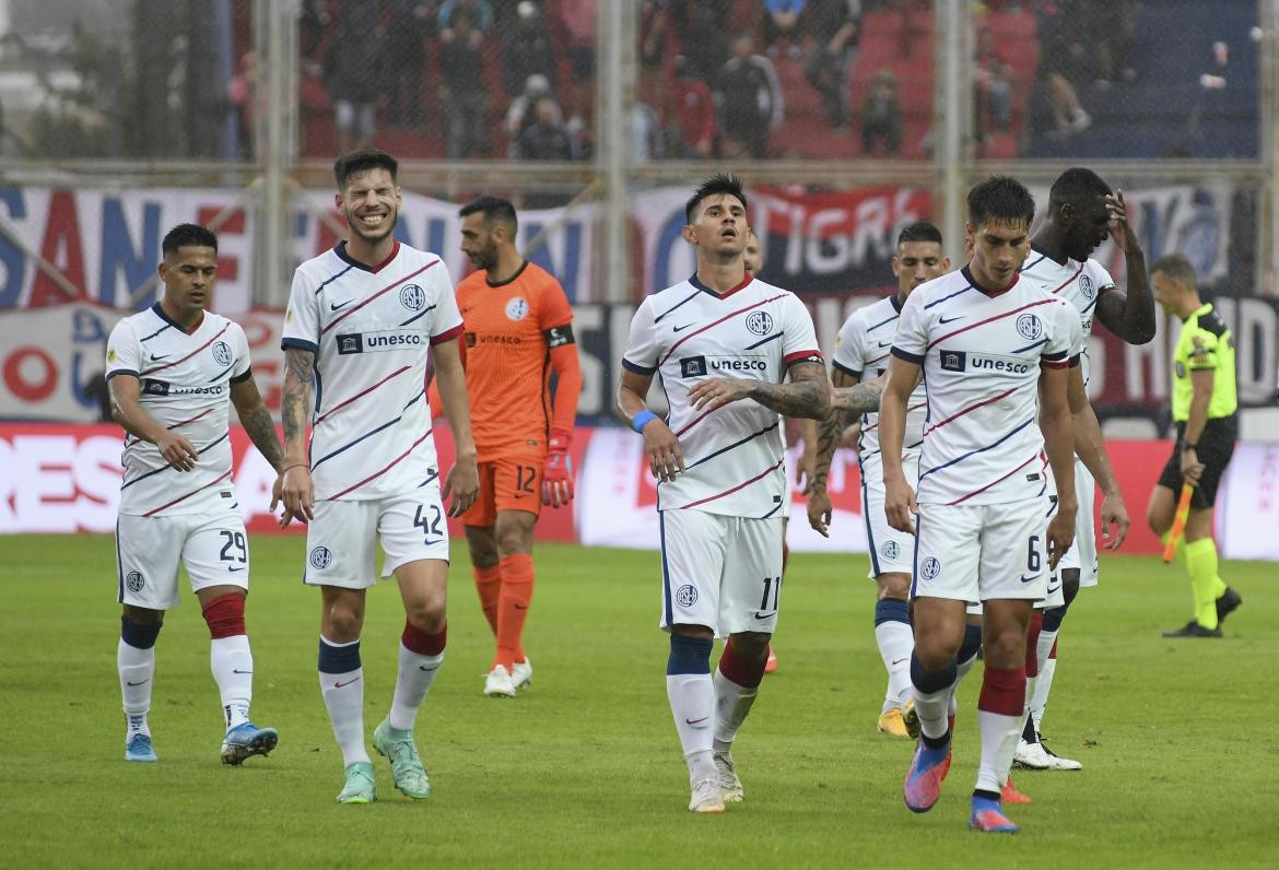 San Lorenzo, final de partido, NA