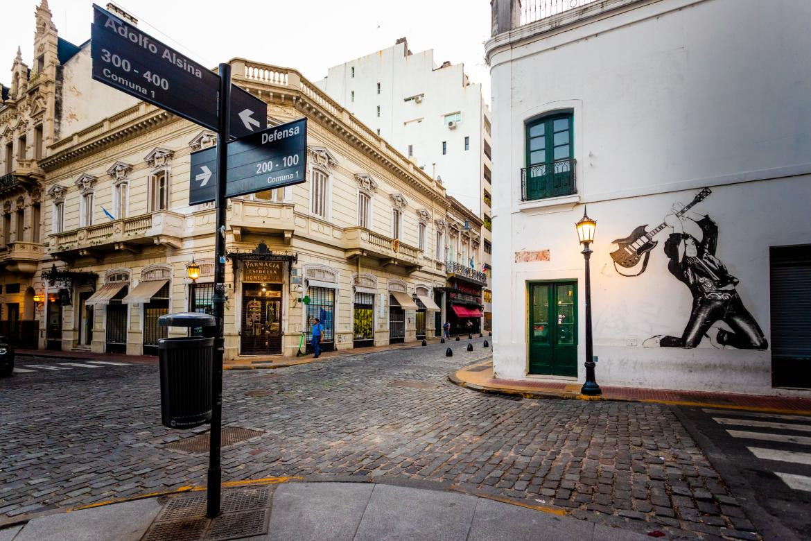 Casco histórico San Telmo, gobierno de la Ciudad