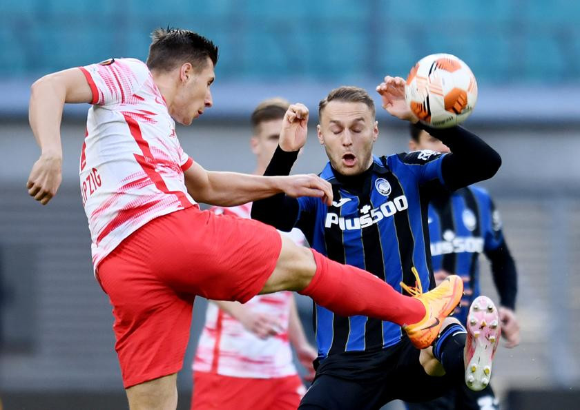 Leipzig vs Atalanta, Europa League, Reuters