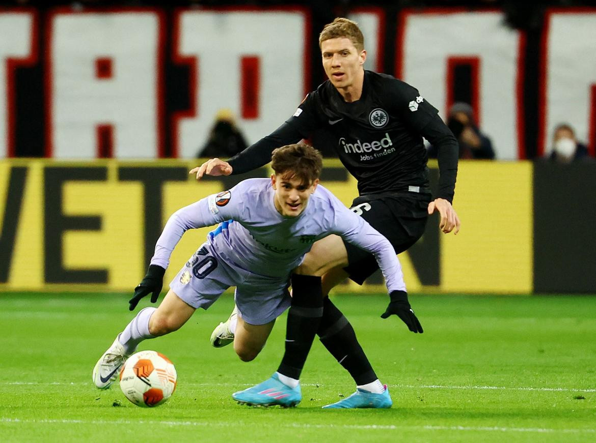 Europa League, Eintracht Frankfurt vs. Barcelona, REUTERS