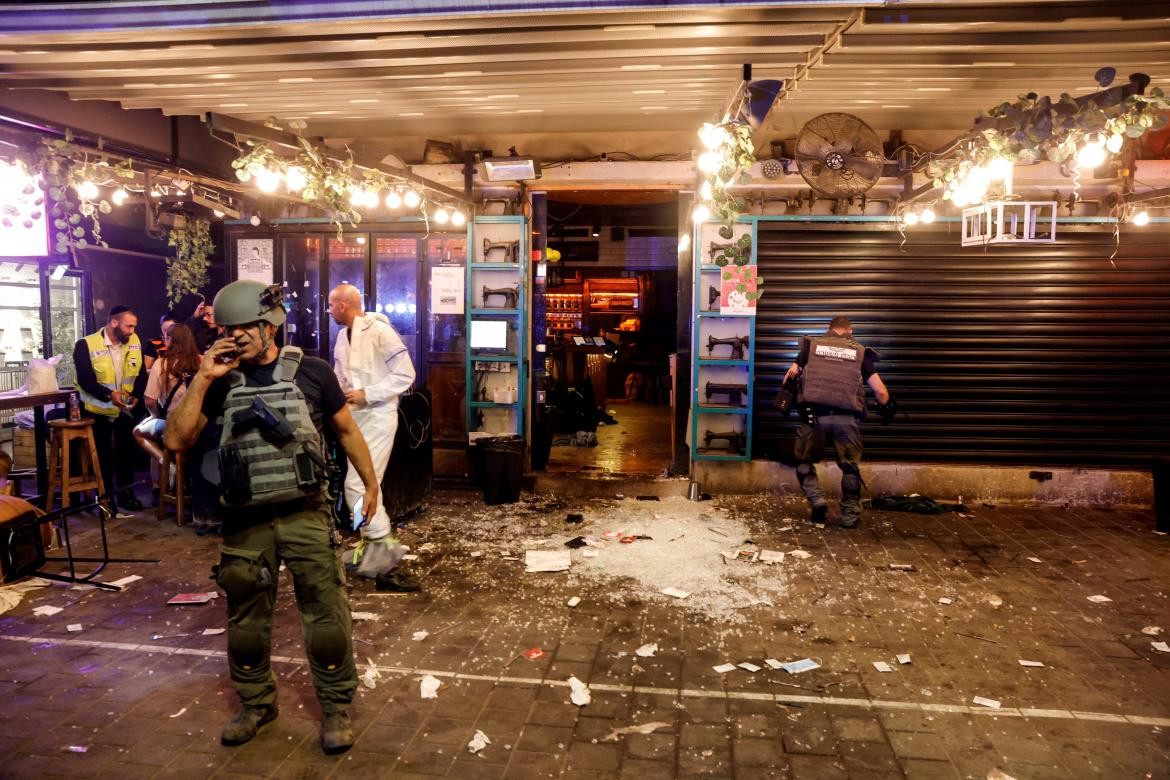 Atentado en Tel Aviv, Israel, REUTERS