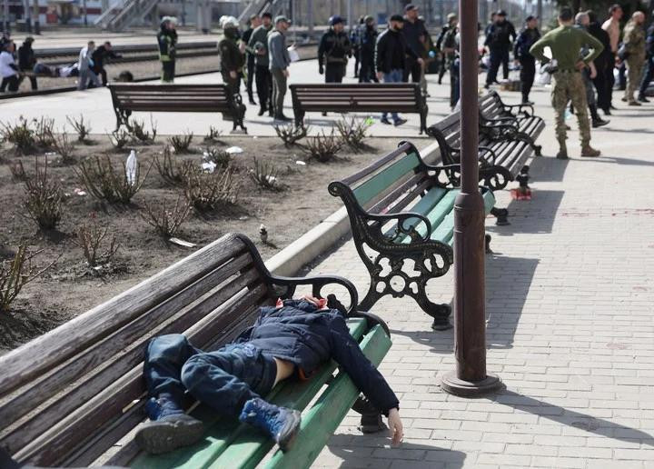 Ataque ruso a Ucrania, Kramatorsk, foto Reuters