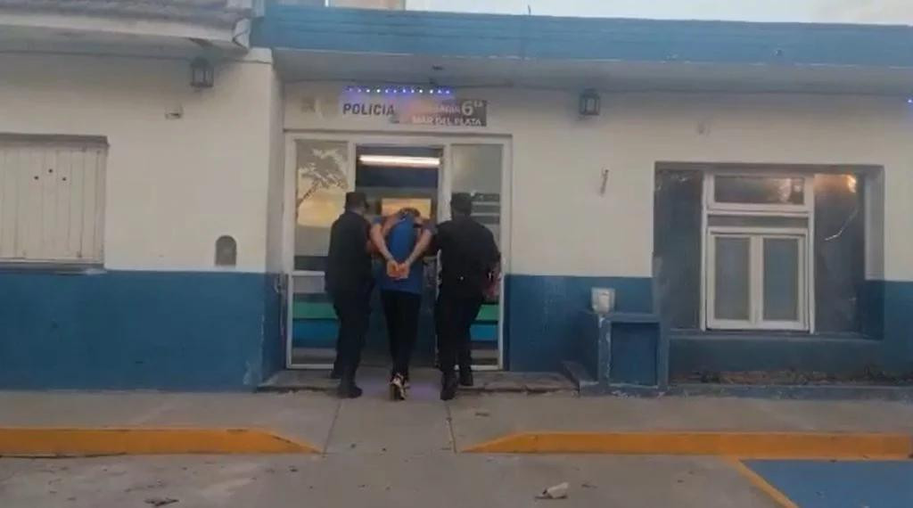 Detención de un hombre que amenazó a su ex embarazada, Mar del Plata, foto La Capital