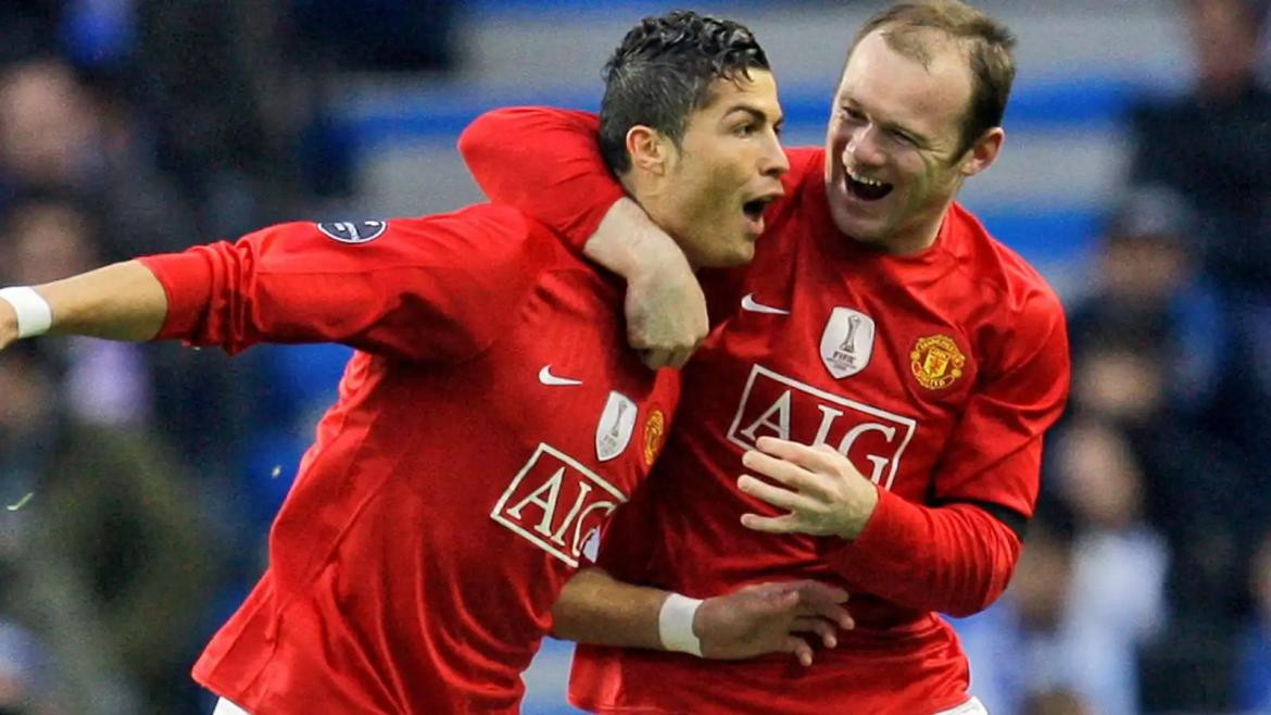 Cristiano Ronaldo y Wayne Rooney, Reuters