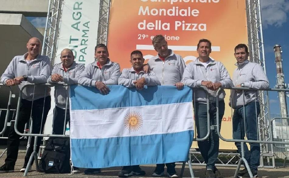 Participantes argentinos en el Mundial Pizza, foto prensa Apyce