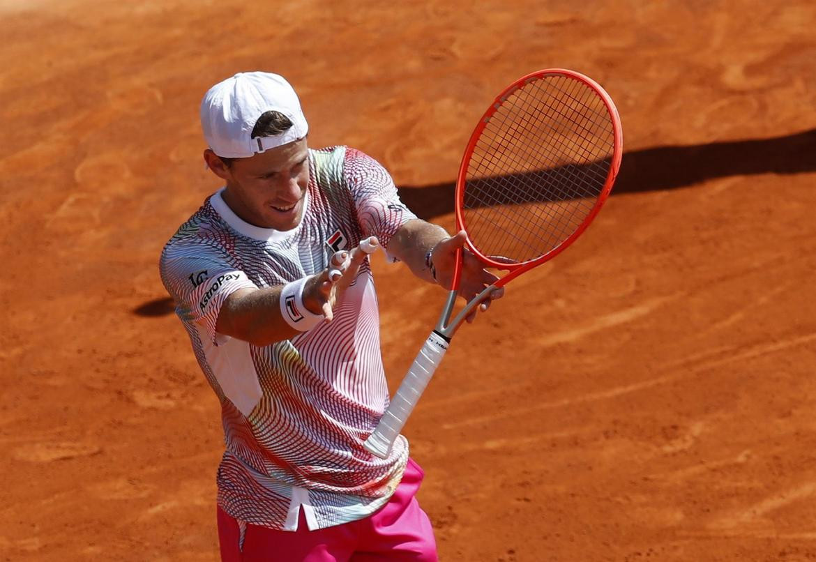 Diego Schwartzman, Masters 1000 de Montecarlo. EFE.