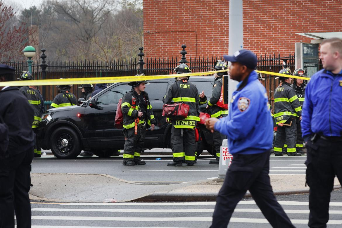 Tiroteo en subte de Nueva York, disparos, heridos, foto AFP