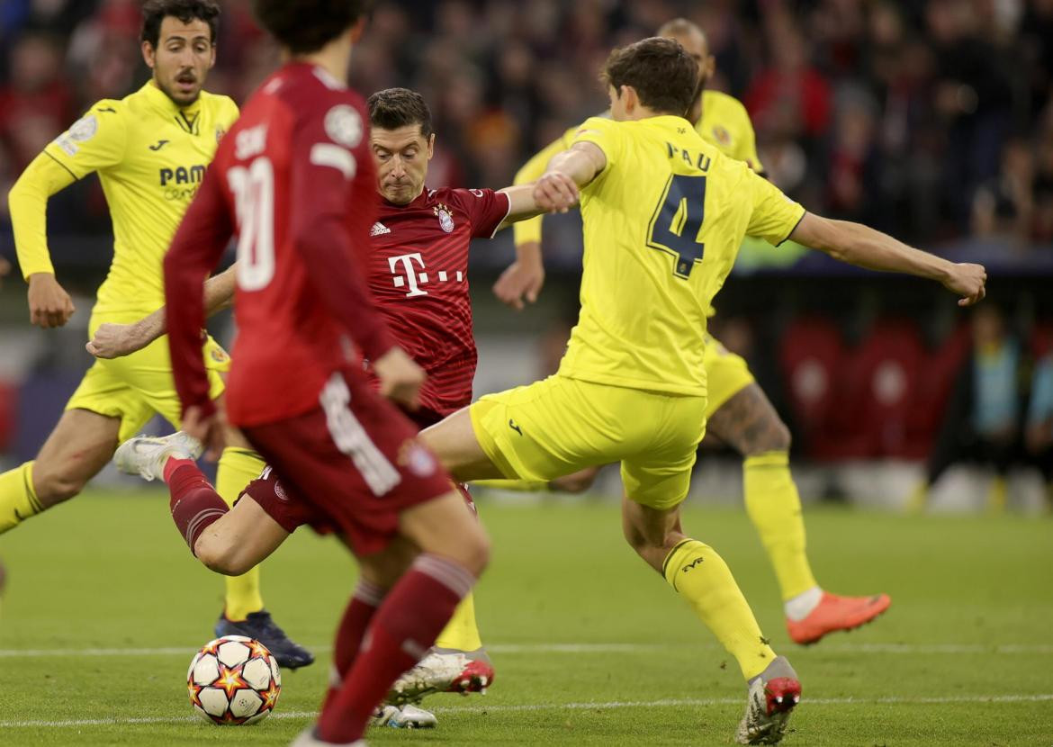 Bayern vs Villareal, Champions League, foto EFE