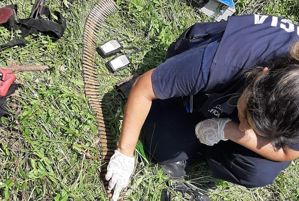 Secuestró a su ex y se tiroteó con la Policía con una ametralladora