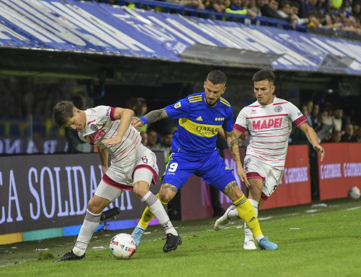 Boca vs. Lanús, fútbol argentino, NA